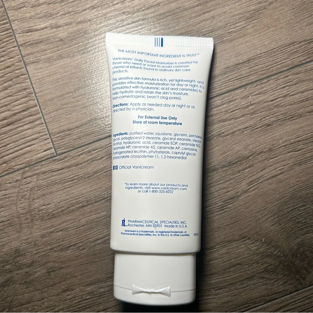 2/$20 NWT Vanicream Daily Facial Moisturizer for Sensitive Skin - Picture 5 of 11